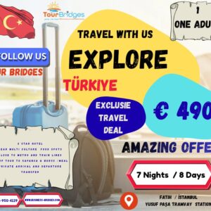 Explore Türkiye – 1 Adult Package